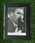 Kenneth Wolstenholme 1966 WORLD CUP COMMENTATOR SIGNED DISPLAY A4 IN MOUNT MDF