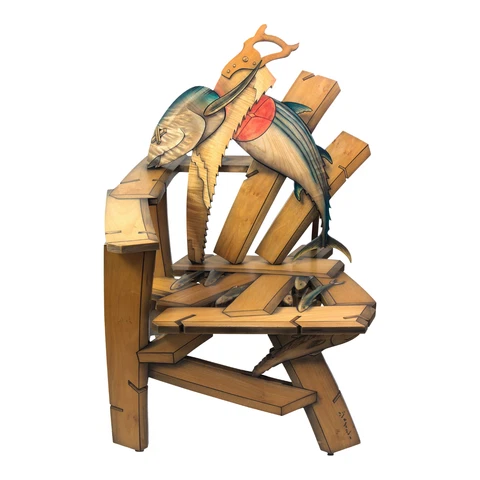 John Cederquist "Saw Shimi" Side Chair - 1997 Cover