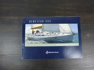 Beneteau 393 original factory sailboat brochure - Picture 1 of 3
