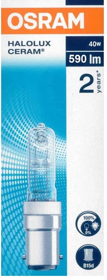 OSRAM Halolux Ceram Eco Halogen Lampe 40 W (64491)