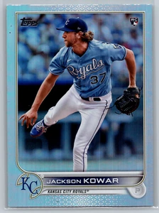 Jackson Kowar 2022 Topps Silver Refractor RC 264 - Imagen 1 de 2