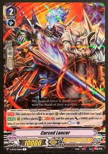 Cursed Lancer | V-BT02/026EN | R | Shadow Paladin | Cardfight!! vanguard - Imagen 1 de 3