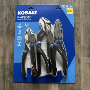 Juego de 5 alicates Kobalt surtidos 6273704 modelo 55076 NUEVO - Imagen 1 de 1
