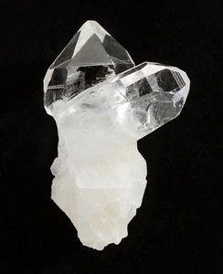 Clear Lemurian Quartz Crystal Points Crystals Colombia 43mm H1350 - Picture 1 of 11