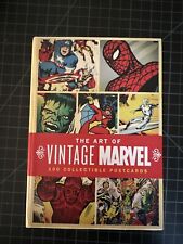 MARVEL COMICS The Art of Vintage Marvel: 100 Collectible Postcards (See Descript