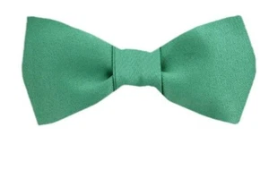Pajarita preatada de satén liso Seafoam para niños para escuelas - Bodas - Nueva con etiquetas - Imagen 1 de 1