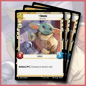 Star Wars Unlimited TCG: Grogu 196/262 x3 Special | Shadows of the Galaxy - Bild 1 von 2