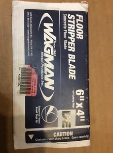 Wagman Floor Stripper Blade 6" x 4" Wood Floor Blade, 6x4TB - Picture 1 of 2