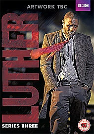 Luther - Series 3 - Complete (DVD, 2013) Discs & Cover, No Case. Idris Elba. - Image 1 of 1