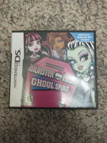 Nintendo DS - Monster High Ghoul Spirit Complete With Manual 