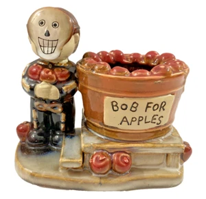 Yankee Candle Halloween Niños Bob para Manzanas Candelabro Cerámica Figura - Imagen 1 de 5