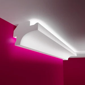 Barra de estuco ELHARE cinta LED perfiles de luz pared iluminación indirecta perfil LS5 - Imagen 1 de 14