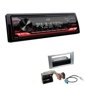 JVC Digital Autoradio Bluetooth DAB+ für Ford Transit 2006-2013 silber Canbus - Bild 1 von 5