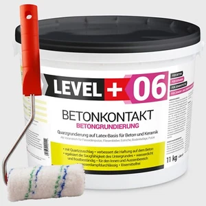 Betonkontakt Putzgrund Haftbrücke 11Kg Holz OSB+Farbroller 10cm Mikrofaser L+06 - Bild 1 von 12