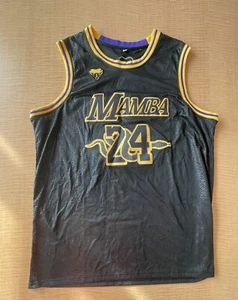Youth Kobe Bryant Black Mamba 24 Los Angeles Lakers Basketball Jersey Size 3XL - Picture 1 of 7