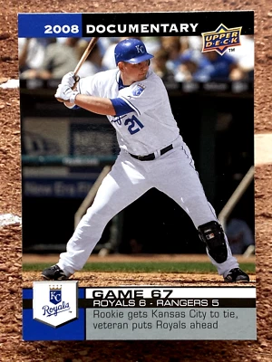 2008 Upper Deck Documentary Billy Butler #1937 Foto 1 de 2