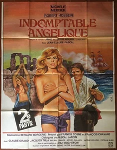 INDOMITABLE ANGELIQUE poster Robert Hossein MICHELE MERCIER Borderie 120x160cm - Picture 1 of 1