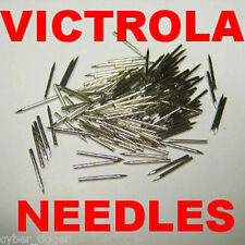 100 Medium (Mid) Tone Needles Victor Victrola & Other Phonographs & Gramophones
