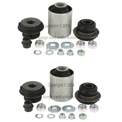 2 Left+Right Front Inner Lower Control Arm Bushing Mount Kits Set for Mercedes - Image 1 of 4