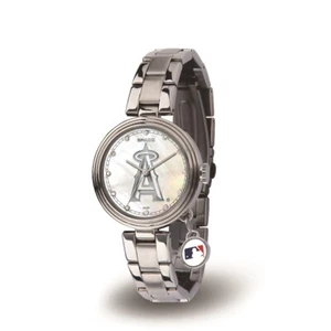 Los Angeles Angels Charm Watch with Stainless Steel Band - Picture 1 of 5