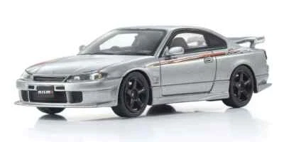 KYOSHO ORIGINAL 1:43-scale Nissan Silvia Spec-R NISMO AERO Silver - KSR43125S - Image 1 of 4