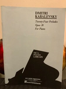 Dmitri Kabalevsky Twenty-Four Preludes Opus 38 for piano - Picture 1 of 3