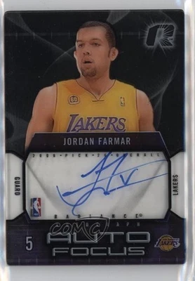 2008-09 Upper Deck Radiance Auto Focus Jordan Farmar #AF-JF Auto - Image 1 of 2