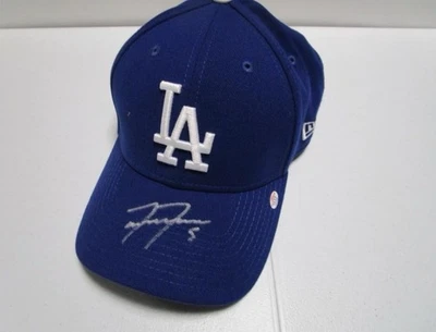 Gorra firmada por Freddie Freeman de los LA Dodgers certificado de autenticidad PAAS garantizada Foto 1 de 2