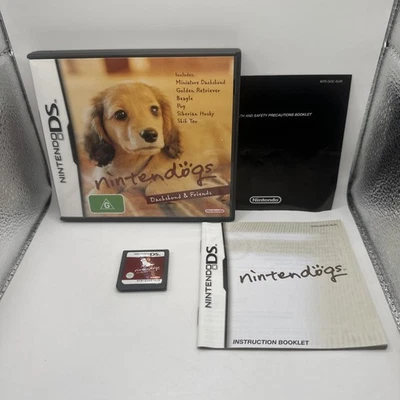Nintendogs Dachshund & Friends • Nintendo DS Game + Manual (2005) Complete • AUS - Image 1 of 4