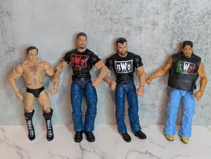 WWE Mattel Elite Hall of Fame WCW Nitro Notables Nash Hall Eddie Larry 4 Stück - Bild 1 von 6