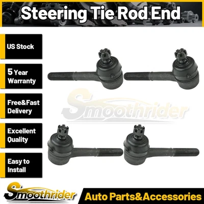 Para Nissan D21 1986-1993 1994 Mevotech 4 piezas Extremo de barra de amarre exterior delantero interior delantero Foto 1 de 4