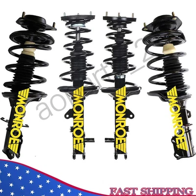 Monroe Front Rear Complete Struts & Coil Springs Fits Kia Spectra 2.0L Foto 1 de 4