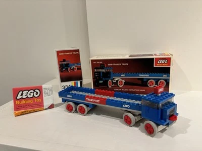 Vintage LEGO Building Toy - No. 334:340 Semi-Trailer Truck 1967 - Image 1 of 4