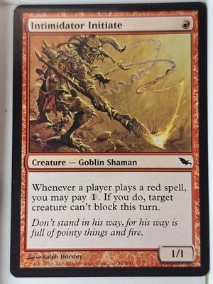 Intimidator Initiate - Shadowmoor - Magic the Gathering MTG Nice! - Image 1 of 3
