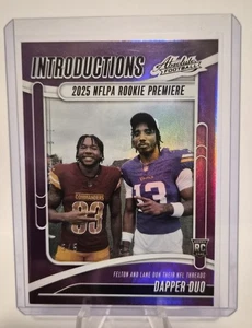 Dapper Duo 2025 Panini Absolute Introductions #I-TFN Felton and Lane Purple /5 - Picture 1 of 2