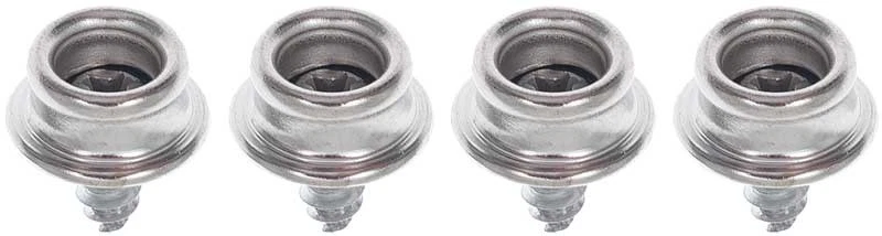 1967-69 Camaro Firebird; Convertible Top Boot Interior Snaps; with Screws; 4 - Image 1 of 1