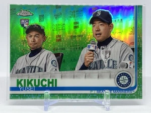 Yusei Kikuchi 2019 Topps Chrome #73 Image Variation mit Ichiro Green Refractor RC - Bild 1 von 3