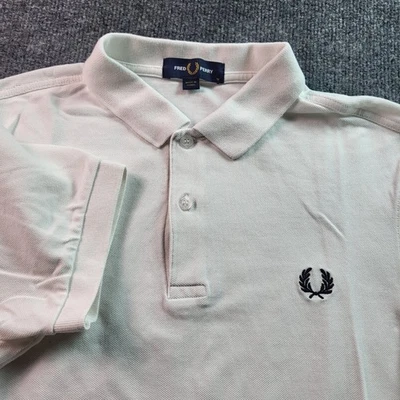 Camisa Polo Fred Perry Para Hombre Beige Claro Calce Clásico Manga Corta Talla M Foto 1 de 4