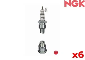 NGK Spark Plug FOR Renault 8 1962-1972 1.1 BR8HIX x6 - Picture 1 of 1