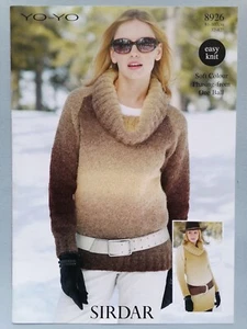 ***BARGAIN!! Knitting Pattern Brand New SIRDAR 8926 Ladies, Buy 4 get 1 Free - Picture 1 of 2