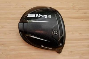 TaylorMade My SIM2 Black Driver 8.0° Head Only w/ Headcover Excellent Condition - Picture 1 of 7