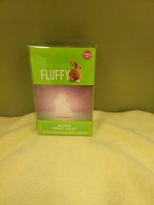 Night light, bunny,  4.5" x 2",  Pink Bunny - Image 1 of 2