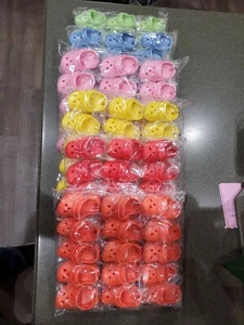 Croc Key chains.15 bag lot  (Pick Your color or get Mix bag) - Picture 1 of 1