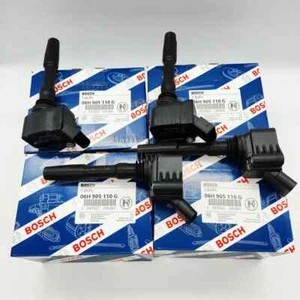 4PC Ignition Coil 06H905110G For VW Audi A4 Q3 Porsche Skoda 1.8 2.0 06K905110K - Picture 1 of 10