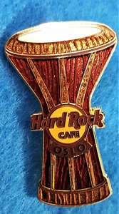 OSLO NORWAY *DARBUKA* DRUM WORLD INSTRUMENT SERIES Hard Rock Cafe PIN LE - Picture 1 of 1