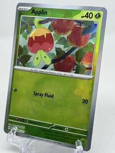 Pokemon Juego de Cartas Coleccionables Applin 009/131 - Evoluciones Prismáticas - Poke Ball Holo Casi Nuevo - Imagen 1 de 3