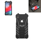 Bat Style Tough Aluminum Metal Case For iPhone Xs Max (6.5"), Shockproof Cover