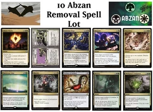 10x (1/ea) - Abzan Removal Spell Lot - Commander / Staples - NM MTG - Bild 1 von 1