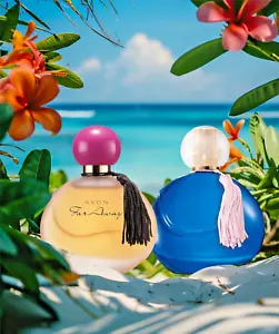 AVON Far Away + Far Away Amalfi 1.7 Fluid Ounces Eau De Parfum Spray Duo Set - Picture 1 of 4