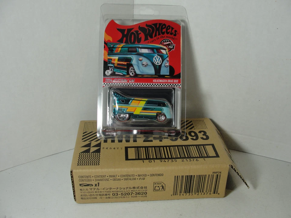 2024 Hot Wheels Collectors | RLC sELECTIONs | Volkswagen Drag Bus - HWF24 | NOC